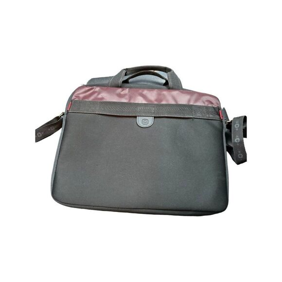 SwissGear - Sherpa Slimcase Messenger Laptop Case - Burgundy Model:GA-7500-01F00 - Picture 5 of 16